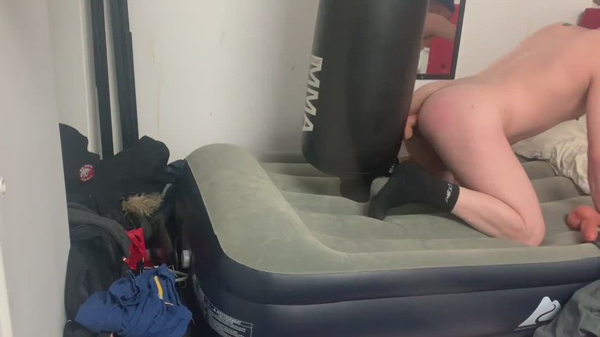 Fucked By a Punching Bag