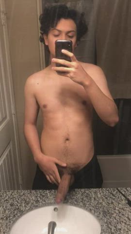 Thick and hard, want a taste?