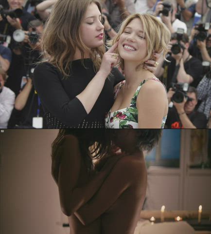 I just wanna thank Léa Seydoux &amp; Adèle Exarchopoulos for giving us the