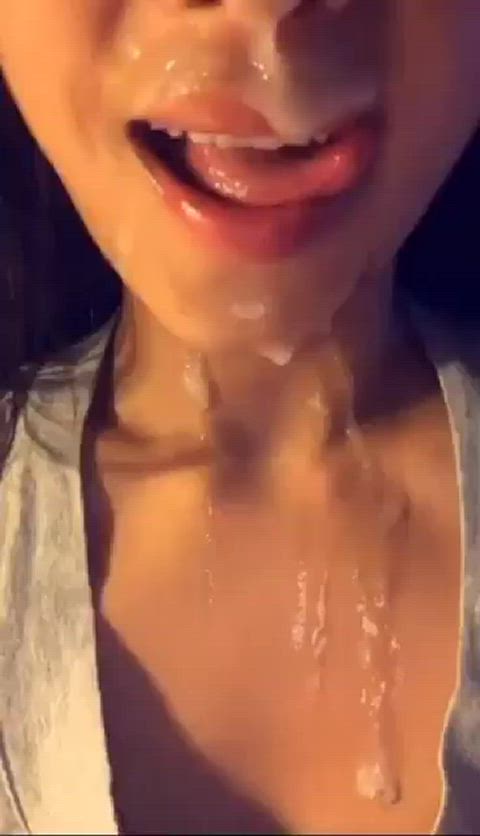 cum cum in mouth cumshot facial clip