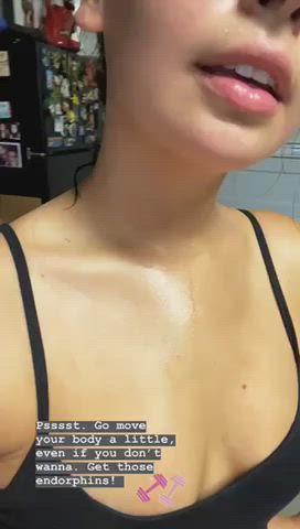 Workout Boobs Gym clip