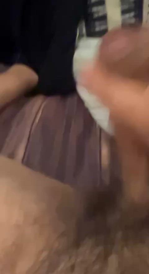 big dick jerk off masturbating thick cock uncut clip