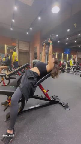 desi gym workout clip