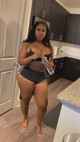 Shorty Attitude is crazy but that ass hella fat
