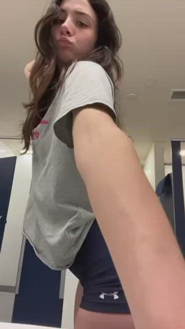 amateur ass college onlyfans spandex clip