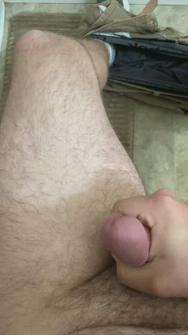 18 years old chubby cock cum cumshot hairy hairy cock male masturbation masturbating