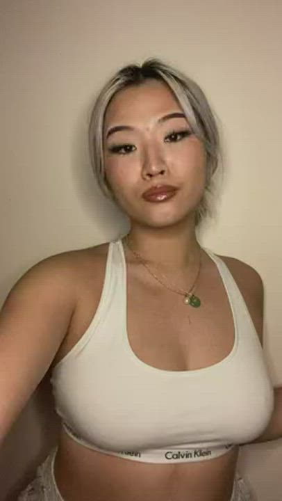 Asian Ass to Pussy Big Tits College Girlfriend Girls Natural Tits Pussy Teen TikTok