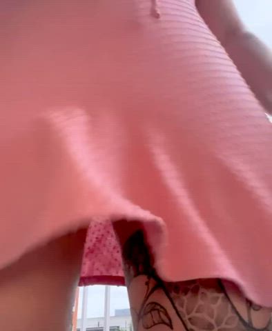 When I wear a skirt for you just know it’s an open invitation to fuck
