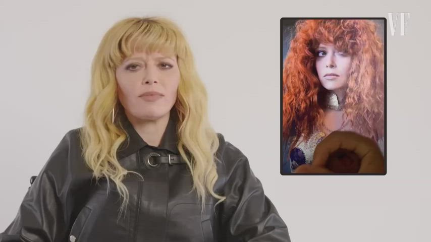 Natasha Lyonne reacting to my cum tribute of her