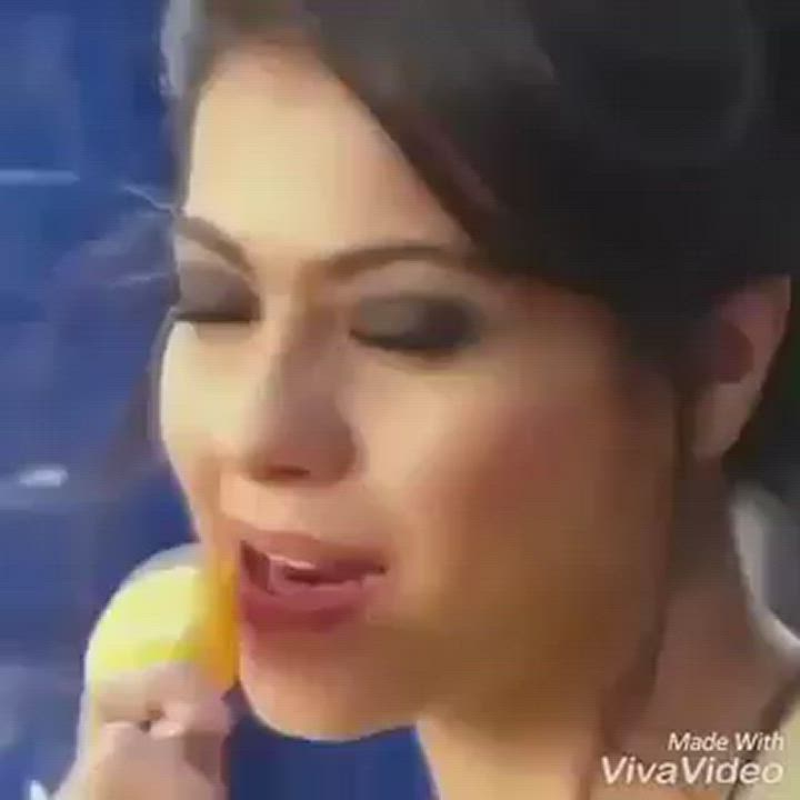 Babe Big Tits Bollywood Celebrity Indian Licking Lips MILF Sucking Thick clip