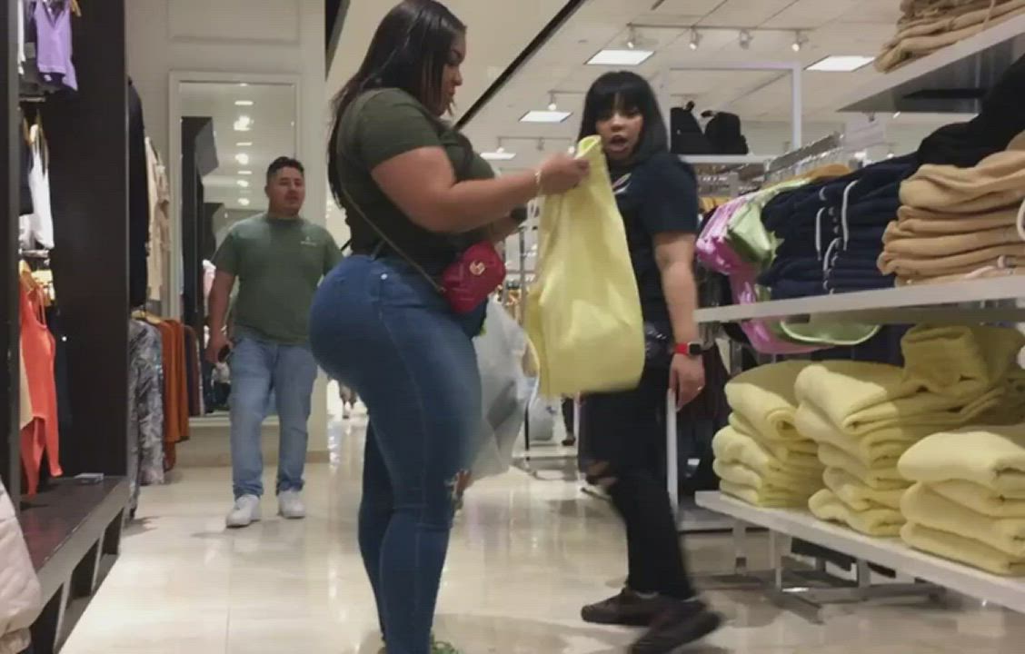 Ass Booty Jeans Thick clip