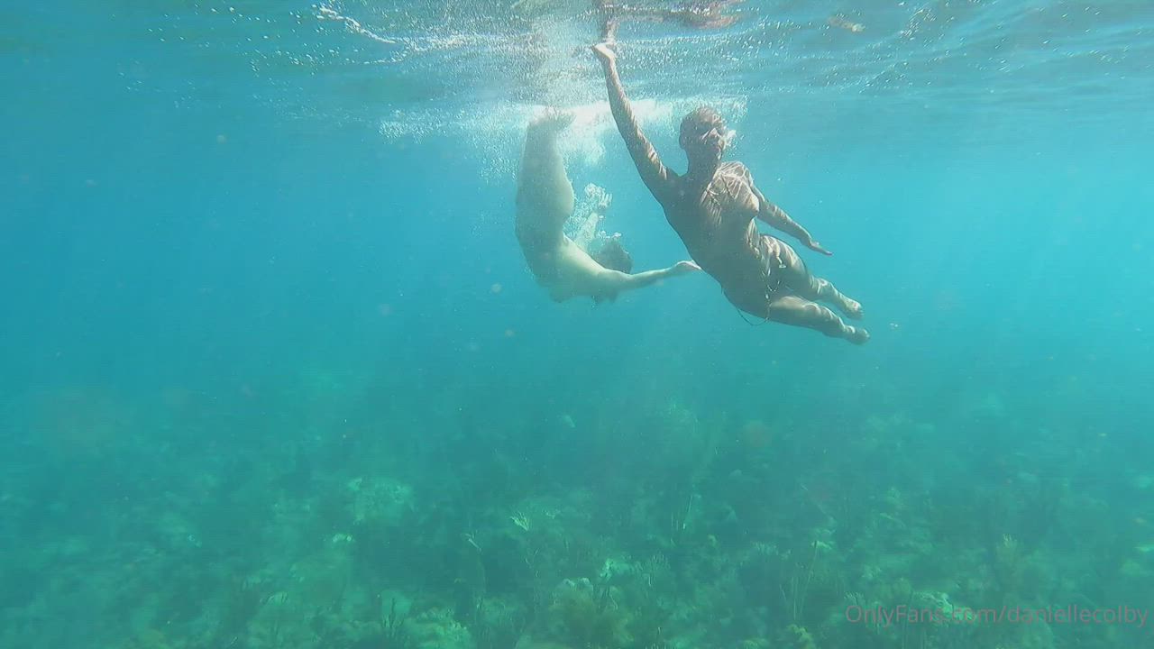 Celebrity Naked OnlyFans Underwater clip
