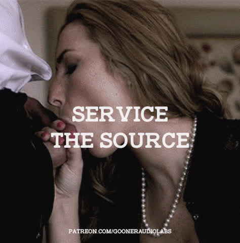 Service the source (of power? of validation?)