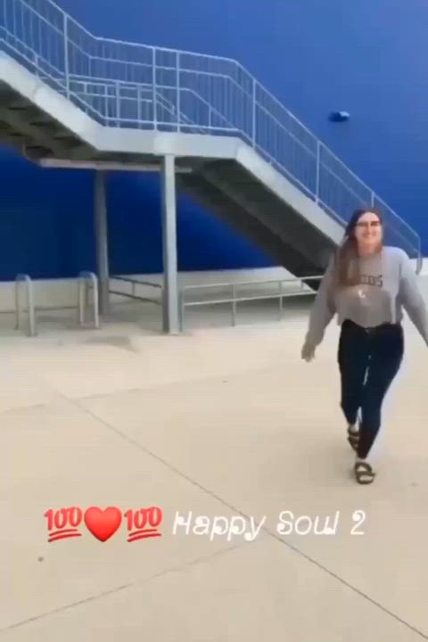 Braless cartwheel