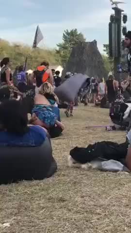 Slutty Girl Gets Her Ass Ate In Public By Two Guys (Music Festival)