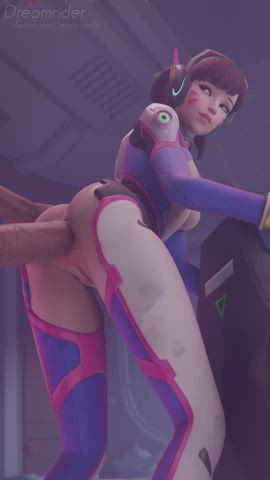 D.va taking it all in her ass (Dreamrider) [Overwatch]