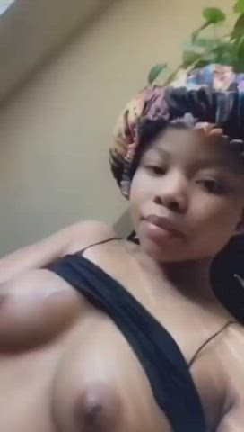 ebony small tits south african teen clip