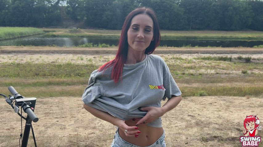 Asshole Exhibitionism Exhibitionist Jeans OnlyFans Public Pussy Tits Undressing clip