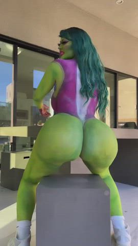 Dani B She-Hulk (Happy Halloween)