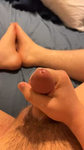 (Slow-Mo) I usually don’t like this camera angle, but it’s perfect for cumshots