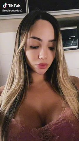 Big Tits Blonde Brazilian Trans clip