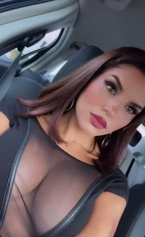 big tits latina see through clothing clip