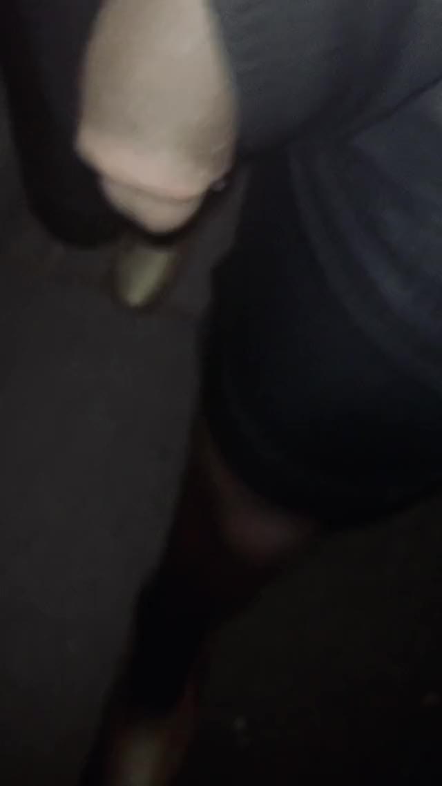 Preview of me walking the streets with my big cock hanging out of my shorts. Watch