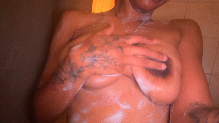 I love when I get to soap up my nipples