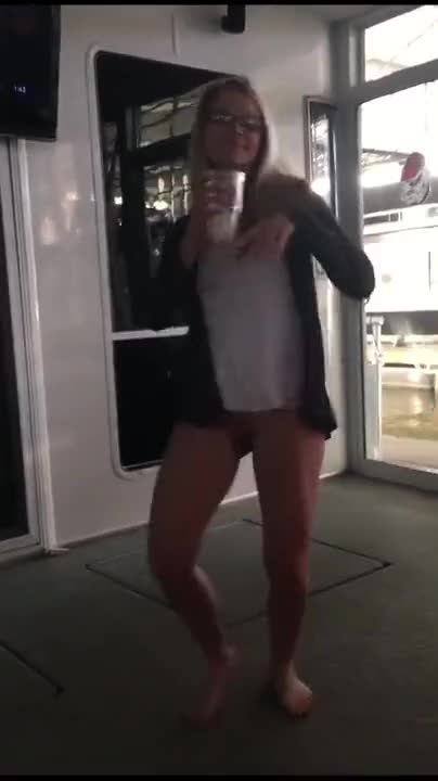 Bottomless Dancing on a Boat