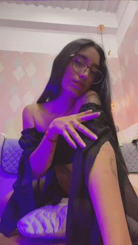 Amateur Glasses Kinky Skinny Small Tits Step-Daughter Teen Webcam clip