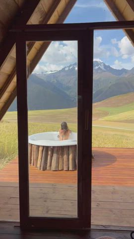 Spa day in the Andes 💕 who wants to join me 😍