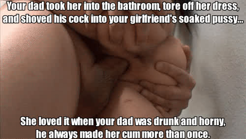 Your dad taught your girlfriend a thing or two about orgasm 🥵😈