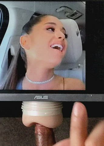 Ariana Grande Cum Tribute clip