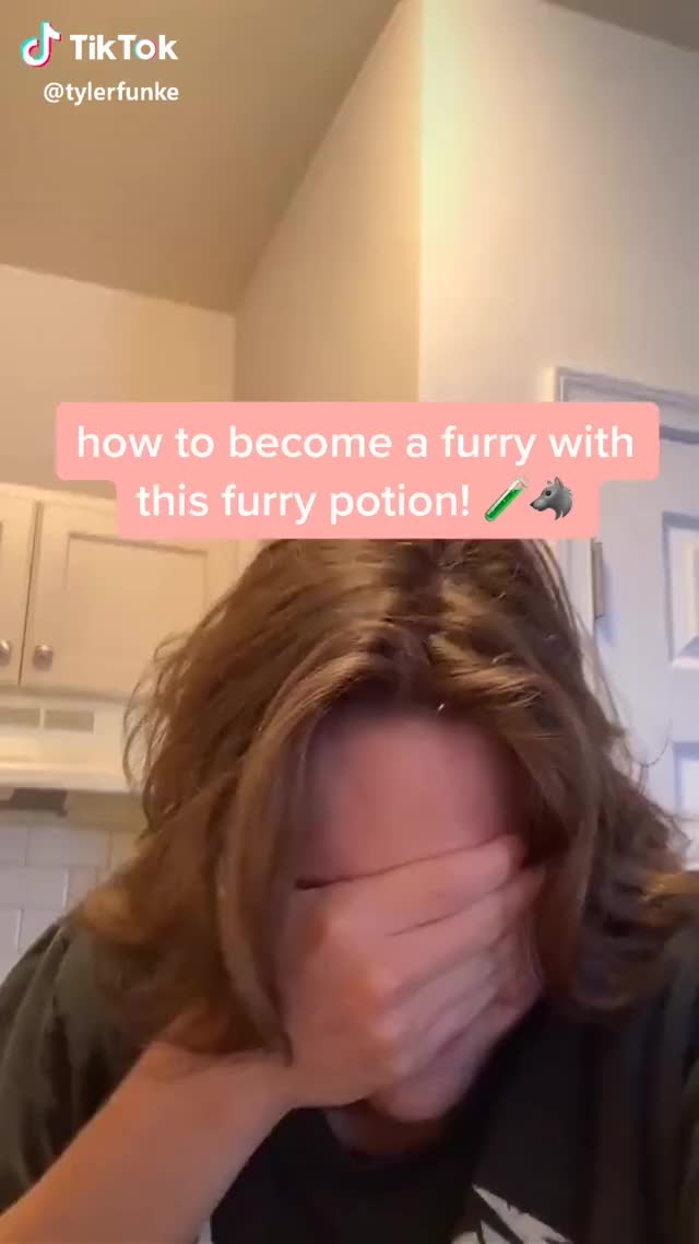 how to become a furry with this potion! #foryou #epic #furry #dab #potion