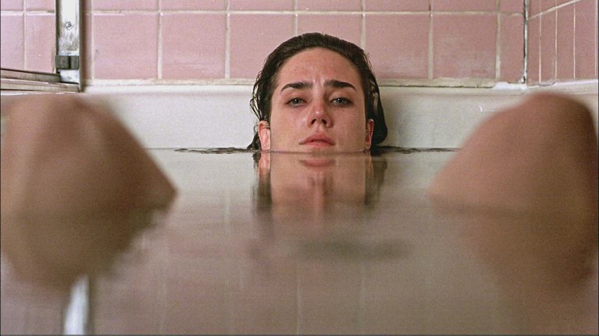 actress bathtub celebrity jennifer connelly movie natural tits nipples nude shower