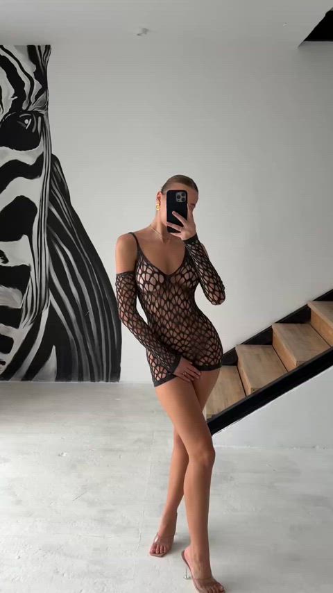 body stockings dress dressing fansly fishnet lingerie onlyfans see through clothing