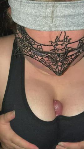 My favorite bra to titty fuck him with ☺️