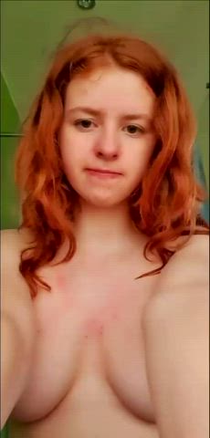 amateur homemade naked petite redhead shower white girl clip