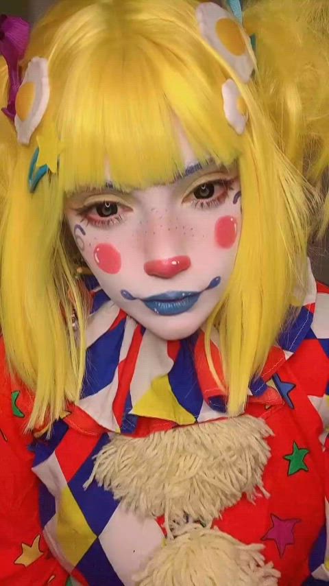 clown girl cute thick clip