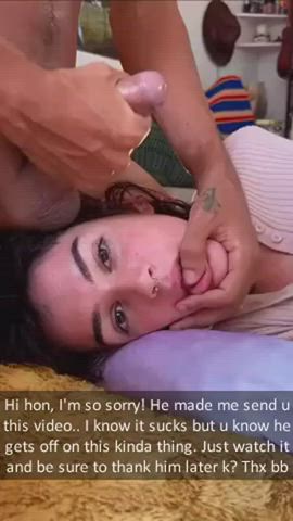 Does anyone know the source of this girl getting jerked on and cummed on (or at least