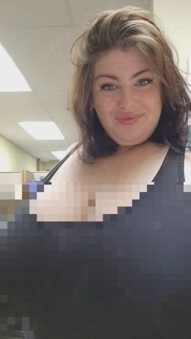 bbw big tits censored clip