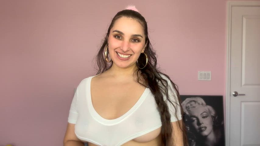 amateur ass big tits brunette cute latina pornstar solo clip