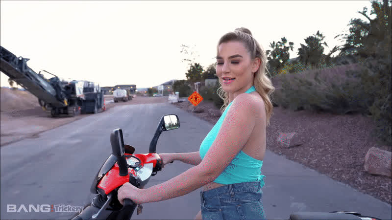 Blake Blossom - Blake Blossom Trades Sexual Favors for Her Moped Repair