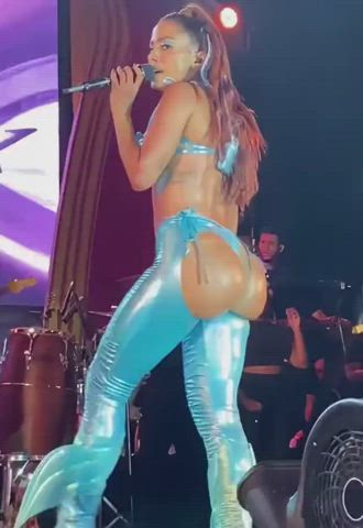 Ass Booty Bubble Butt Costume Dancing Jiggling Latina Thong Twerking clip