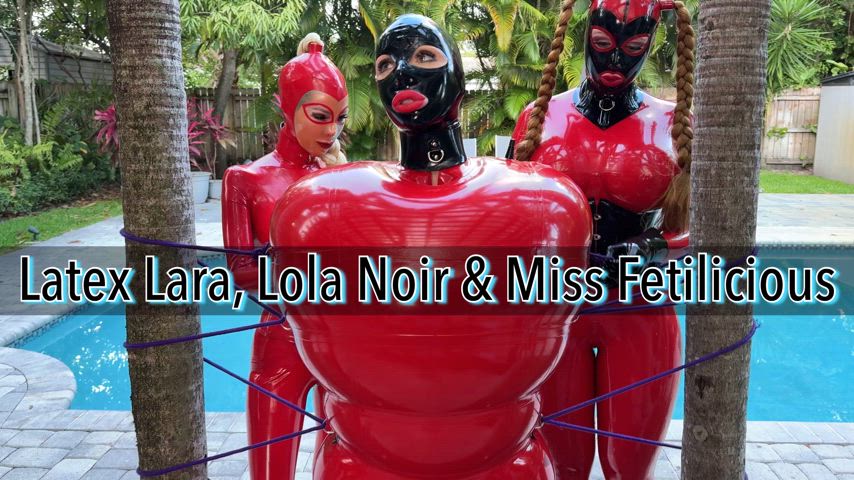 Heavy rubber bondage in Florida Part 2