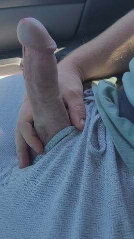 big dick dad exhibitionist male masturbation moaning hold-the-moan clip