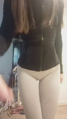 Would you notice me in my new yoga pants?