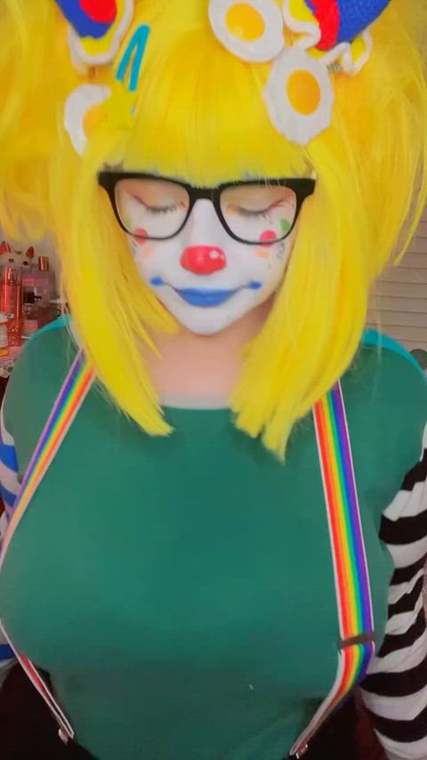 clown clown girl cute clip