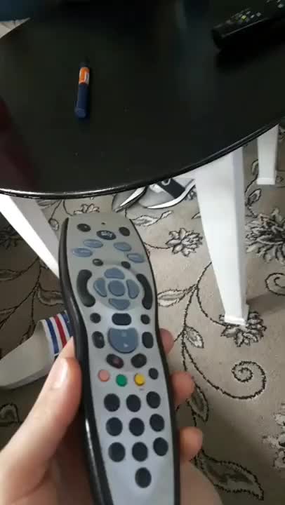 Lad wakes his mum up and gives her the controller instead of the phone
