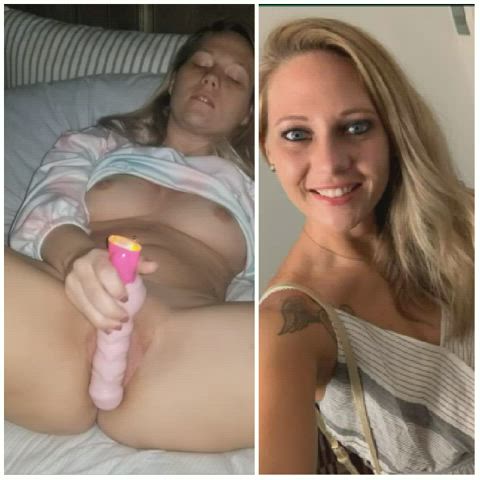 I was so horny I couldn't even get it in my tight pussy with cumming first!
